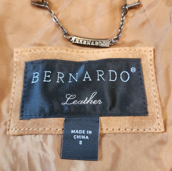 Bernardo EUC cafe style leather jacket S - Picture 10 of 12